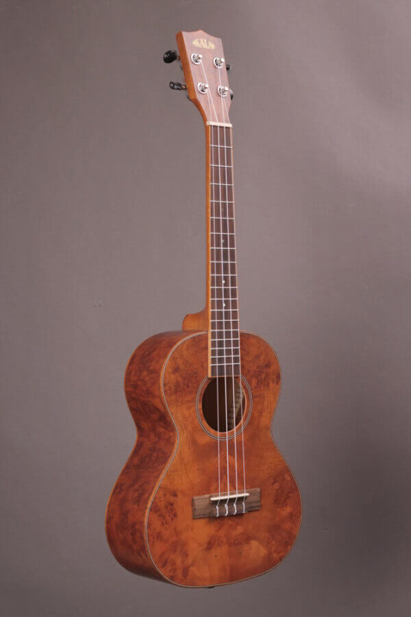 Chocolate Exotic Burl Tenor Ukulele - Image 7