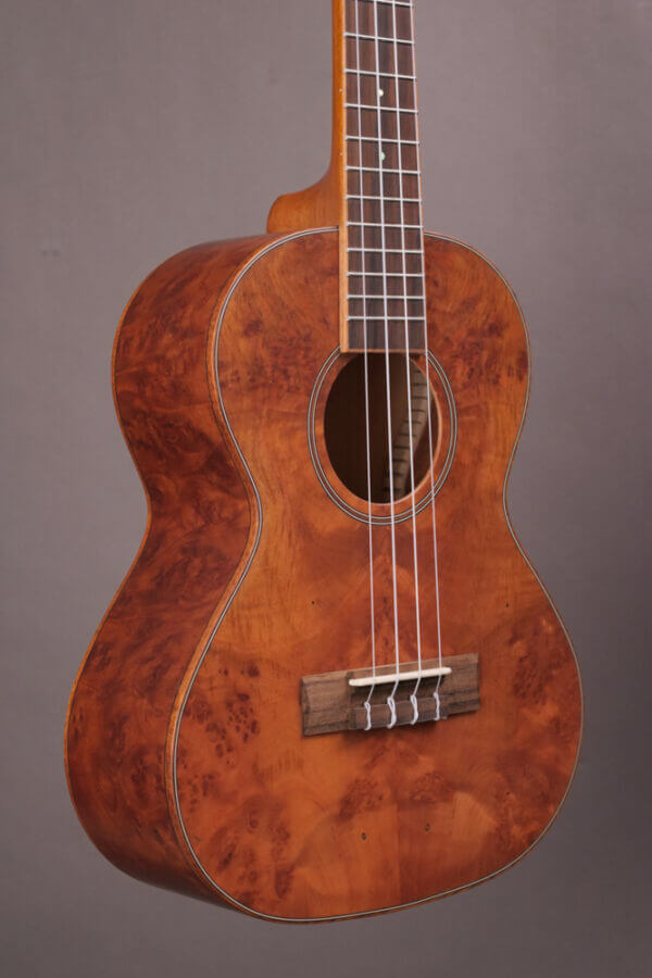 Chocolate Exotic Burl Tenor Ukulele