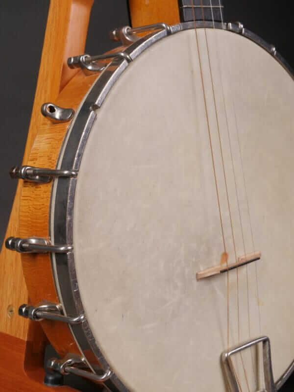 Weymann Keystone State Tenor Banjo 1920s Natural - Image 5