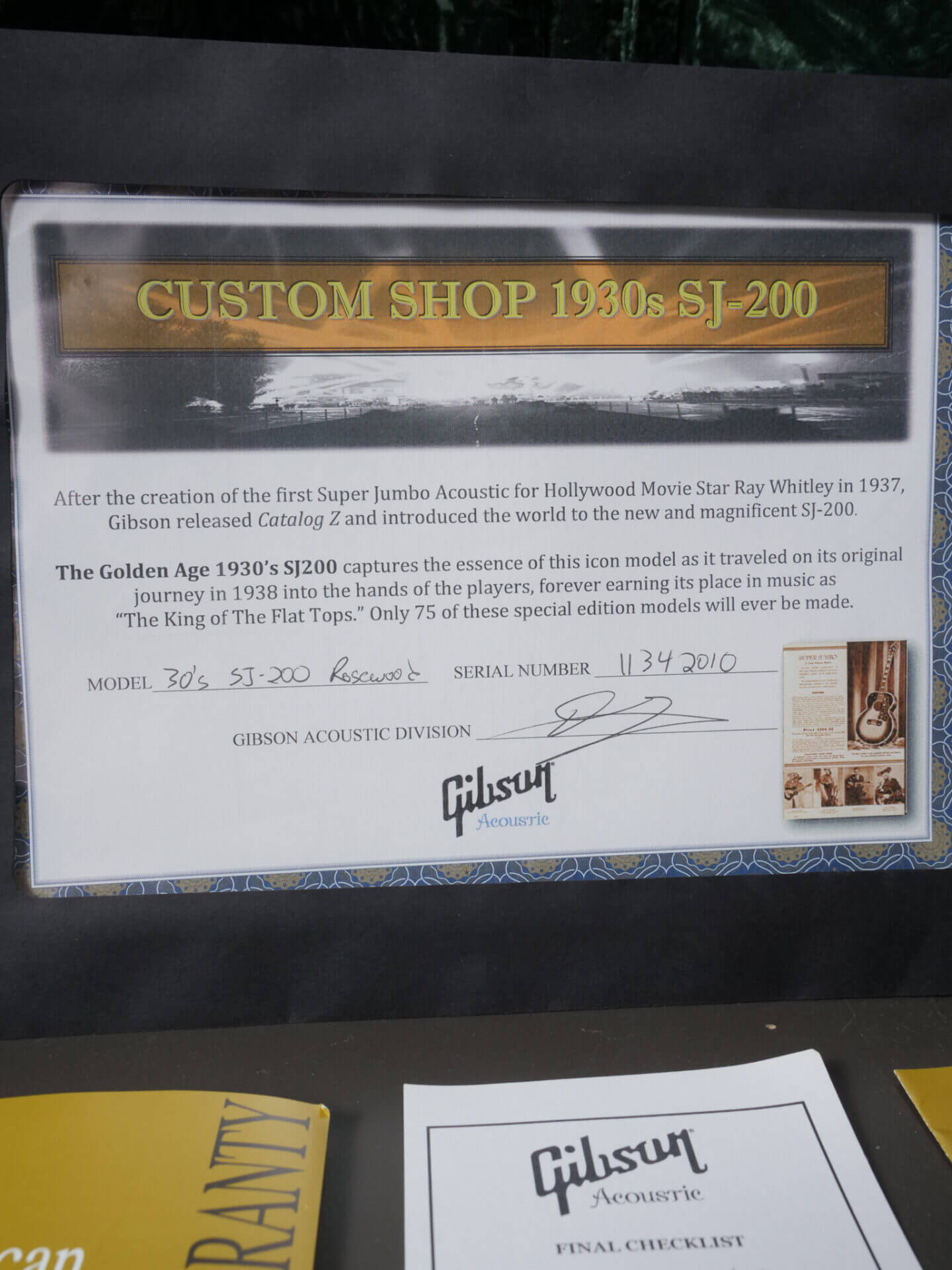 Gibson SJ-200 Golden Age 1930's - Image 14